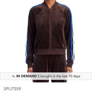 Splits59 Chocolate and Cobalt Jacket